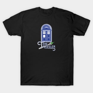 Time Traveler Blue Box T-Shirt